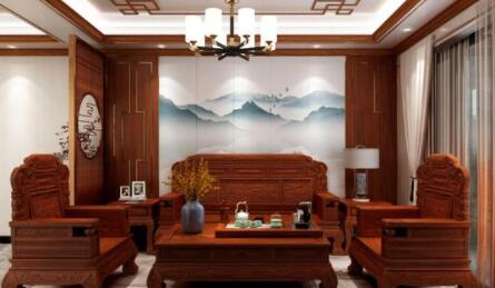 海南藏族如何装饰中式风格客厅？