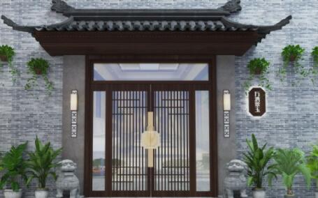 海南藏族您是否了解不同形式的中式门头设计要点？