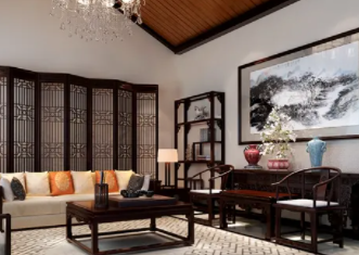 海南藏族中式书房设计让四合院的生活更加美好